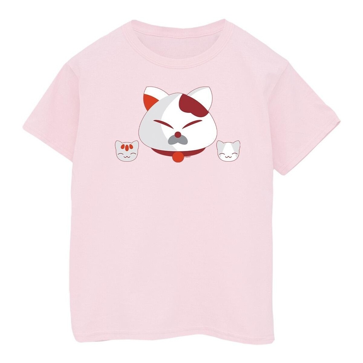 Vêtements Fille T-shirts manches longues Disney Big Hero 6 Baymax Kitten Heads Rouge