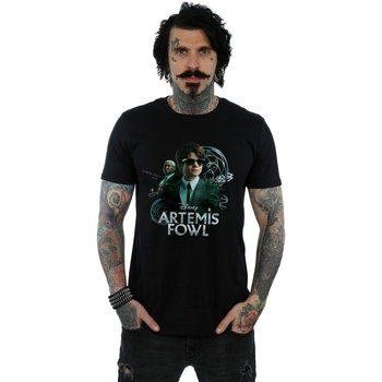 Vêtements Homme T-shirts manches longues Disney Artemis Fowl Butler Poster Noir