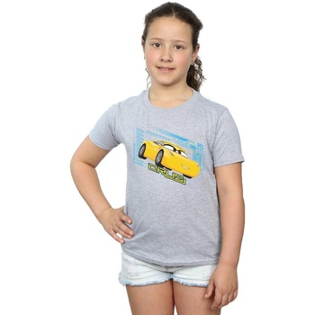 Vêtements Fille T-shirts manches longues Disney Cars Cruz Ramirez Gris