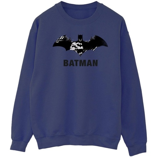 Vêtements Homme Sweats Dc Comics Batman Black Stare Logo Bleu