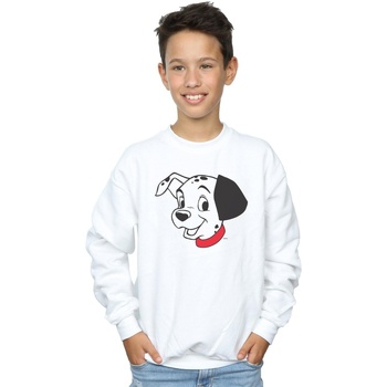 Vêtements Garçon Sweats Disney 101 Dalmatians Dalmatian Head Blanc