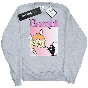 Vêtements Garçon Sweats Disney Bambi Nice To Meet You Gris