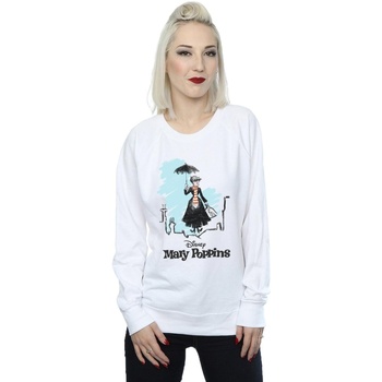 Vêtements Femme Sweats Disney Mary Poppins Rooftop Landing Colour Blanc