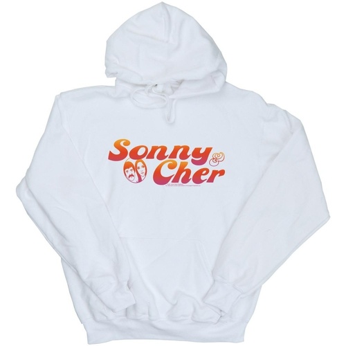 Vêtements Femme Sweats Sonny & Cher Gradient Logo Blanc