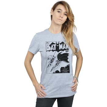 Vêtements Femme T-shirts manches longues Dc Comics Batman No. 1 Mono Gris