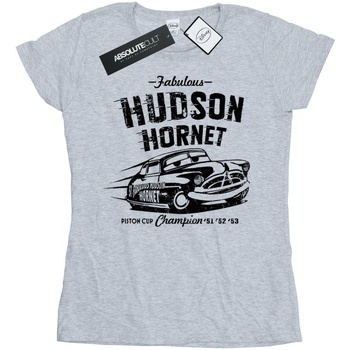 Vêtements Femme T-shirts manches longues Disney Cars Hudson Hornet Gris
