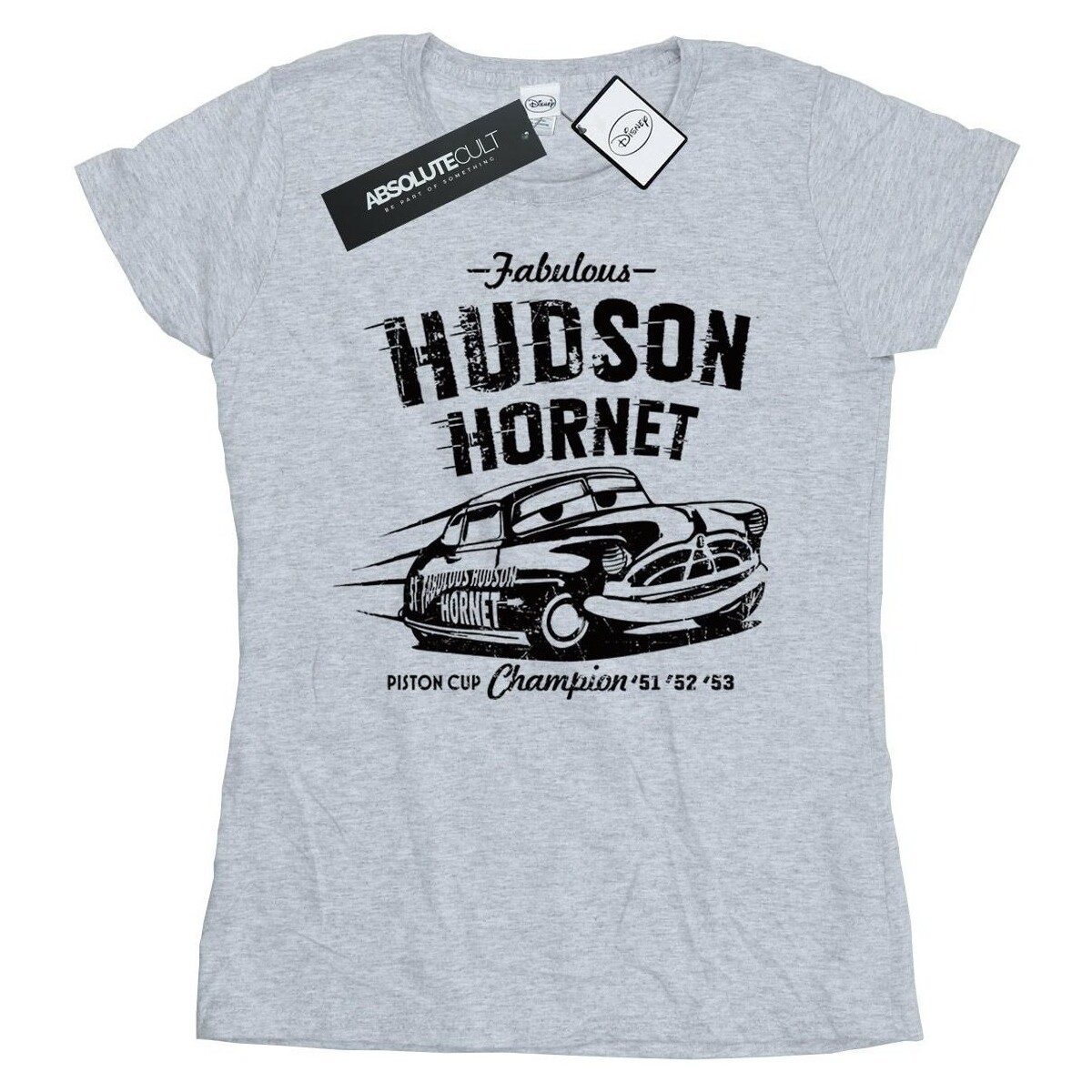 Vêtements Femme T-shirts manches longues Disney Cars Hudson Hornet Gris