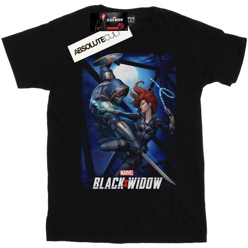 Vêtements Homme T-shirts manches longues Marvel Avengers Endgame Superhero Battle Noir