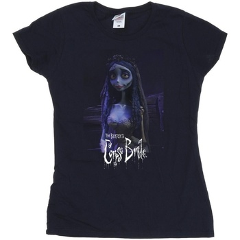 Vêtements Femme T-shirts manches longues Corpse Bride Emily Poster Bleu
