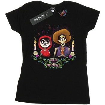 Vêtements Femme T-shirts manches longues Disney  Noir