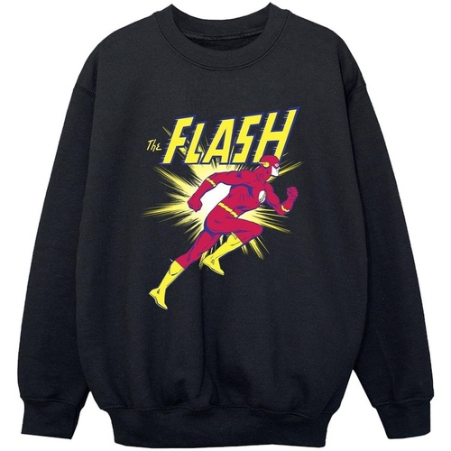Vêtements Garçon Sweats Dc Comics The Flash Running Noir