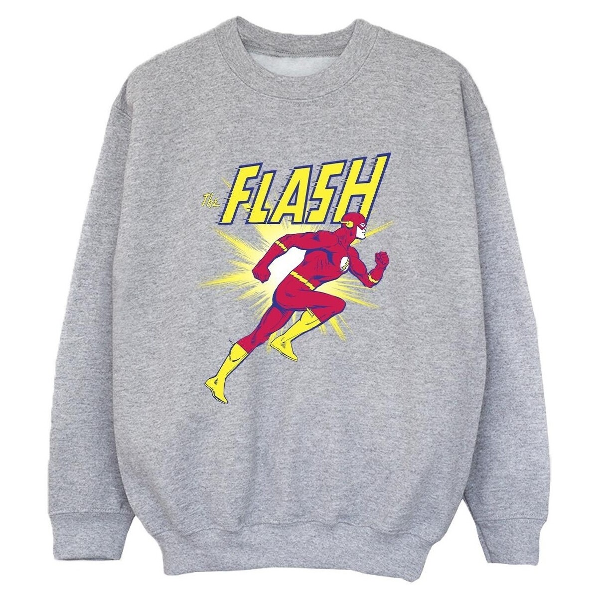 Vêtements Garçon Sweats Dc Comics The Flash Running Gris