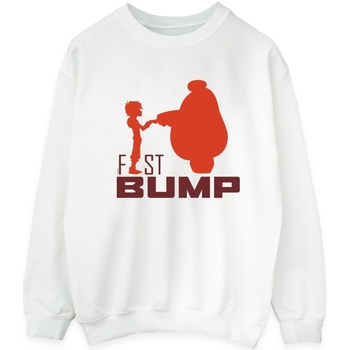 Vêtements Homme Sweats Disney Big Hero 6 Baymax Fist Bump Cutout Blanc