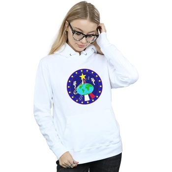 Vêtements Femme Sweats Nasa Classic Globe Astronauts Blanc
