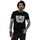 Vêtements Homme T-shirts manches longues Marvel Black Panther Worded Emblem Noir