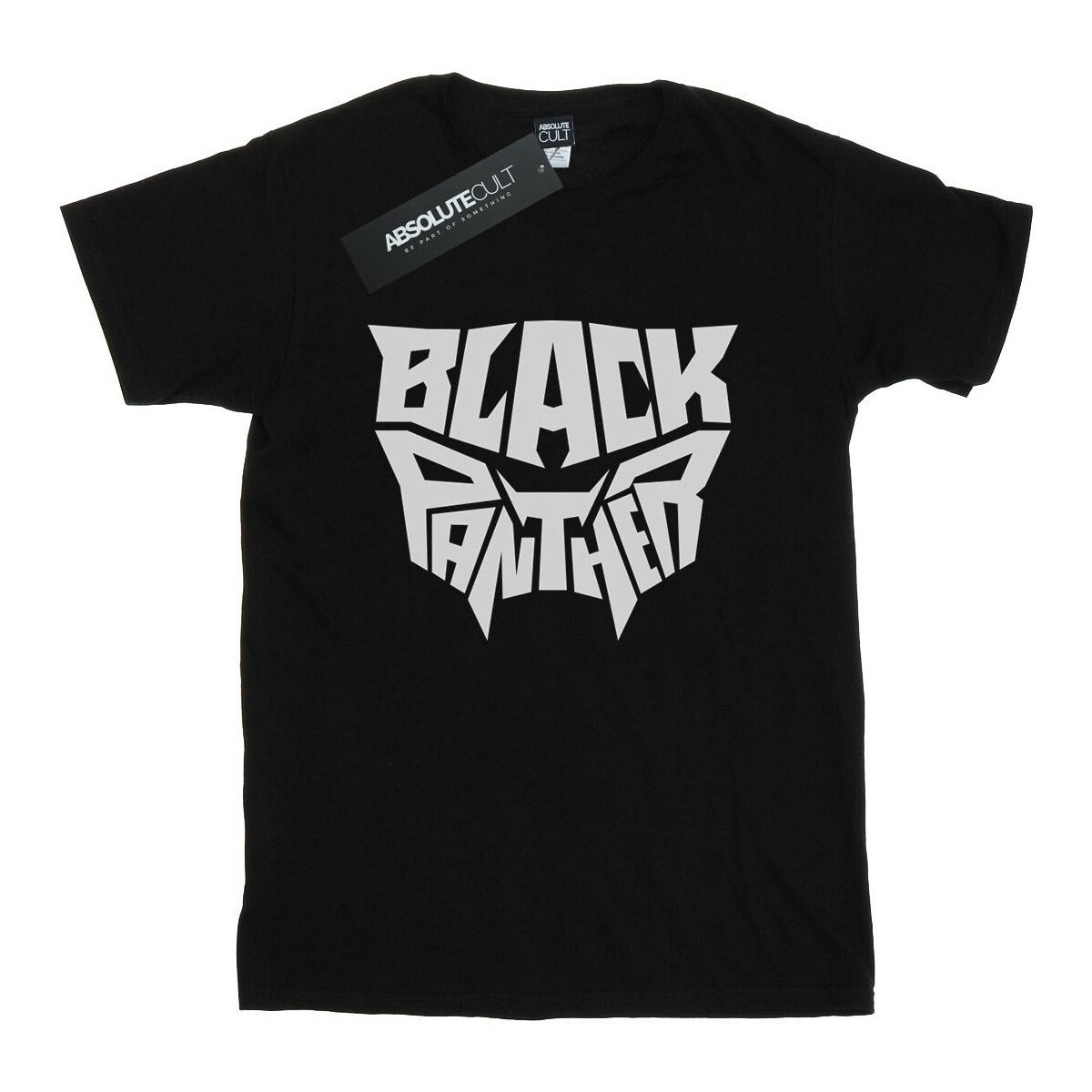 Vêtements Homme T-shirts manches longues Marvel Black Panther Worded Emblem Noir