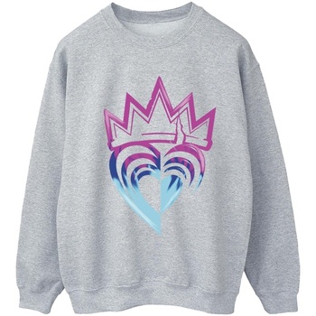 Vêtements Femme Sweats Disney Descendants Pink Crown Gris