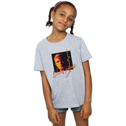 Vêtements Fille T-shirts manches longues David Bowie  Gris