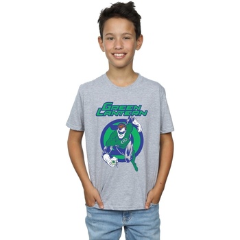Vêtements Garçon T-shirts manches courtes Dc Comics Green Lantern Leap Gris