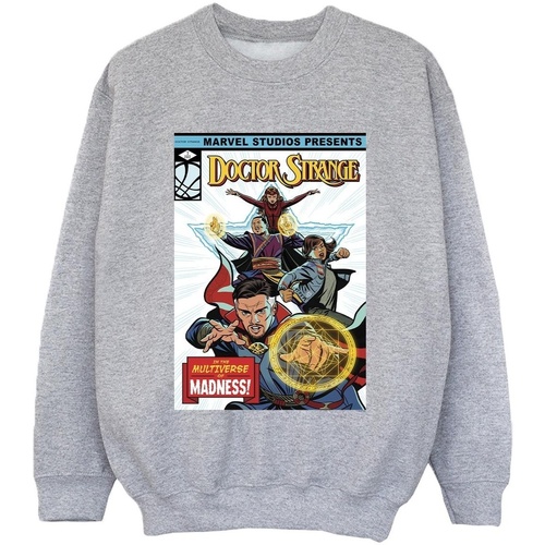 Vêtements Garçon Sweats Marvel Doctor Strange Comic Cover Gris