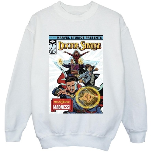 Vêtements Garçon Sweats Marvel Doctor Strange Comic Cover Blanc
