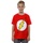 Vêtements Garçon T-shirts manches courtes Dc Comics Flash Distressed Logo Rouge