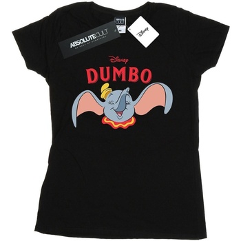 Vêtements Femme T-shirts manches longues Disney Dumbo Smile Noir
