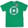 Vêtements Garçon T-shirts manches courtes Dc Comics Green Lantern Logo Vert