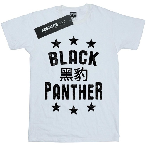 Vêtements Homme Tapis de bain Marvel Black Panther Spray Headshot Blanc