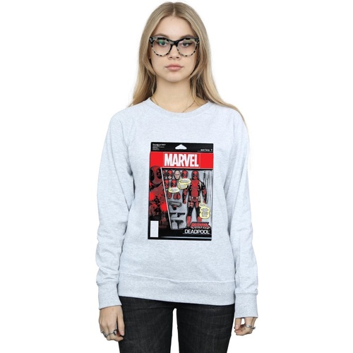 Vêtements Femme Sweats Marvel Deadpool Action Figure Gris