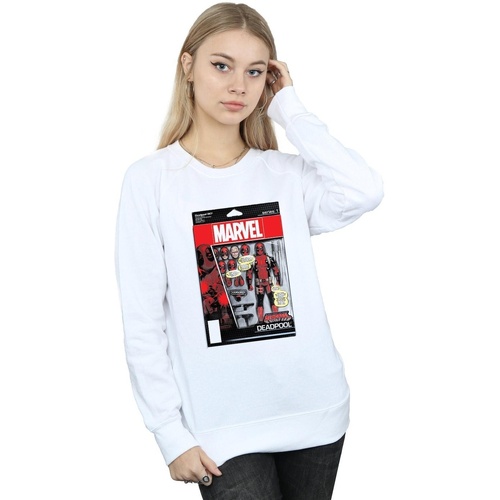 Vêtements Femme Sweats Marvel Deadpool Action Figure Blanc