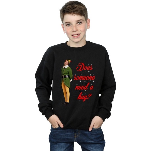 Vêtements Garçon Sweats Elf Hug Buddy Noir