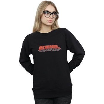 Vêtements Femme Sweats Marvel Deadpool Text Logo Noir