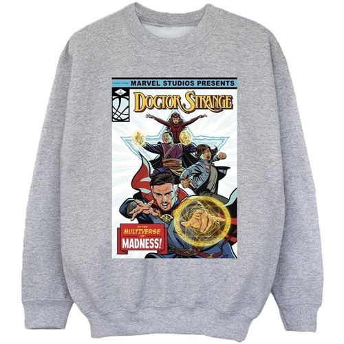 Vêtements Fille Sweats Marvel Doctor Strange Comic Cover Gris