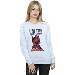 Vêtements Femme Sweats Marvel Deadpool I'm The Insufferable Gris