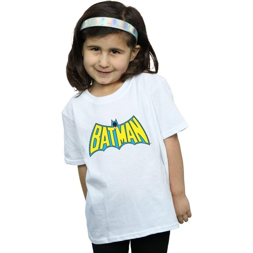 Vêtements Fille T-shirts manches longues Dc Comics Teen Titans Go Sweet Tooth Blanc