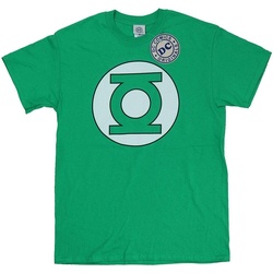 Vêtements Fille T-shirts manches longues Dc Comics Green Lantern Logo Vert