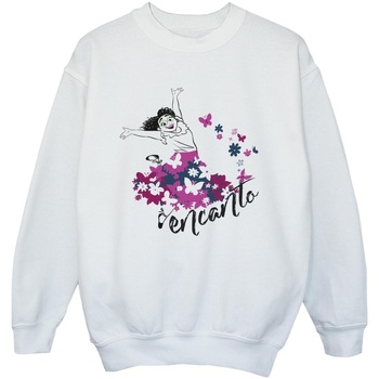 Vêtements Garçon Sweats Disney Encanto Mirabel Flower Blanc