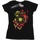 Vêtements Femme T-shirts manches longues Marvel Captain  Tartan Patch Noir