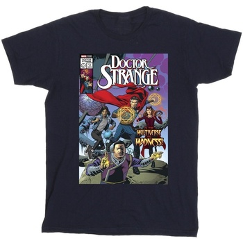 Vêtements Fille T-shirts manches longues Marvel Doctor Strange Comic Circles Bleu