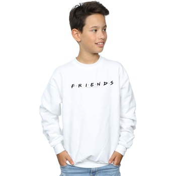 Vêtements Garçon Sweats Friends Text Logo Blanc