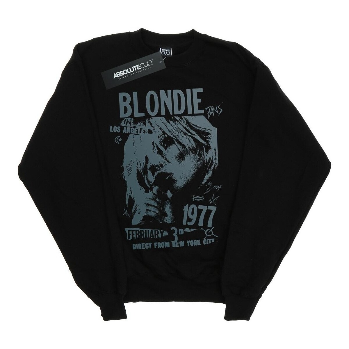 Vêtements Femme Sweats Blondie Tour 1977 Chest Noir