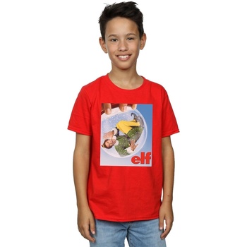 Vêtements Garçon T-shirts manches courtes Elf  Rouge