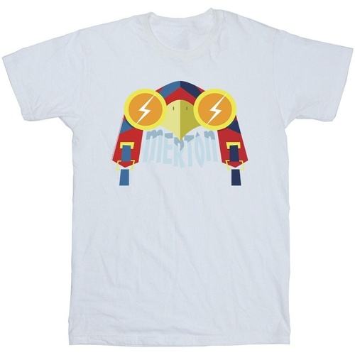 Vêtements Fille T-shirts manches longues Dc Comics DC League Of Super-Pets Merton Blanc