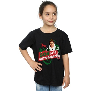 Vêtements Fille T-shirts manches longues Elf Son Of A Nutcracker Noir