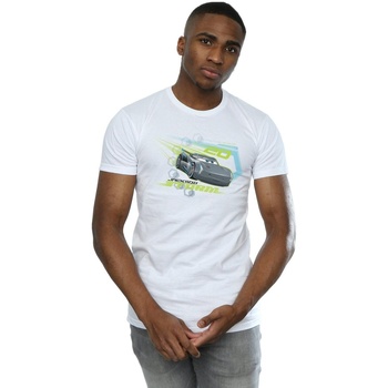 Vêtements Homme T-shirts manches longues Disney Cars Jackson Storm Blanc