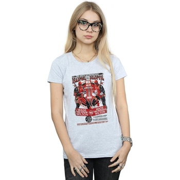 Vêtements Femme T-shirts manches longues Marvel Deadpool Kills Deadpool Gris