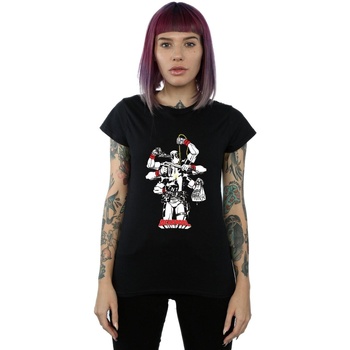 Vêtements Femme T-shirts manches longues Marvel Deadpool Multitasking Noir