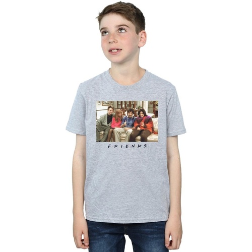 Vêtements Garçon T-shirts manches courtes Friends Retrospective Still Gris