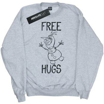Vêtements Garçon Sweats Disney Frozen Olaf Free Hugs Gris